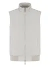 Doriani Cashmere Zip-up Gilet