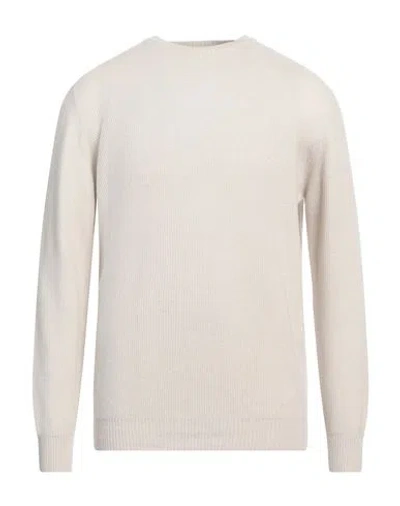 Doriani Man Sweater Ivory Size 48 Cashmere