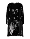 Doris S Short Dresses In Black