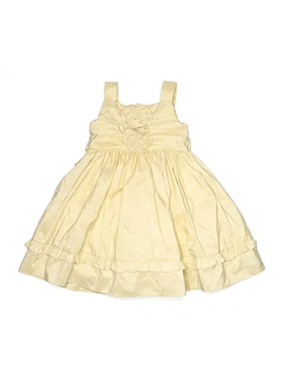 Pre-owned Dorissa Kids' Dress In Yellow