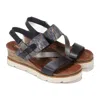 Dorking By Fluchos Agnes D8786 Sandal In Marino/marino/acero