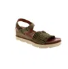 Dorking By Fluchos Women's Agnes D9054 Sandal In Kaki
