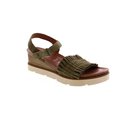 Dorking By Fluchos Women's Agnes D9054 Sandal In Kaki