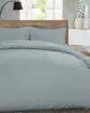 Dormisette 250 Thread Count Luxury German Flannel Ultra Soft Duvet Cover Set In Gray