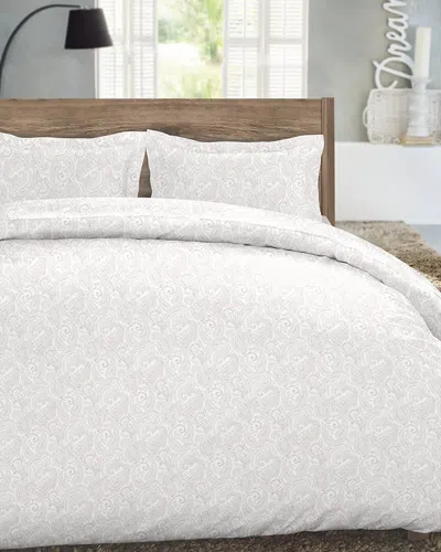DORMISETTE DORMISETTE 250 THREAD COUNT LUXURY GERMAN FLANNEL ULTRA SOFT DUVET COVER SET
