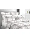 Dormisette 250tc Luxury German Flannel Plaid Ultra Soft Duvet Set