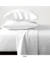 Dormisette 300 Thread Count Egyptian Cotton Sateen Hemstitch Sheet Set In White