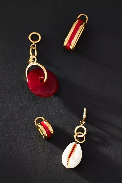 Dorne Bikini Jewelry Charms, Set Of 4 In Red