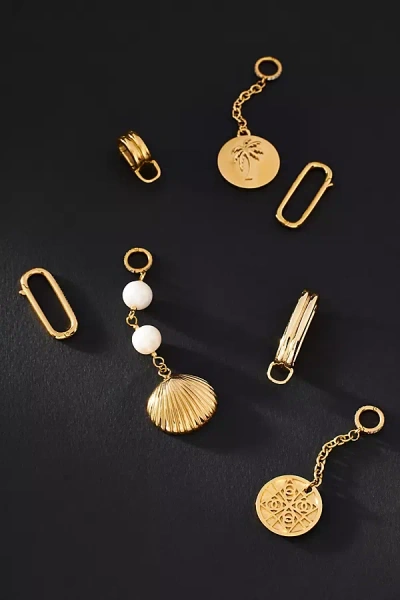 Dorne Bikini Jewelry Charms, Set Of 7 In Gold
