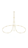 Dorne Body Chain In Metallic Gold