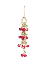 Dorne Cherry Charm Chain In Gold