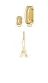 Dorne Letter Starter Set In Metallic Gold