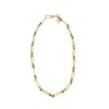 Dorne Paperclip Chain Necklace In Gold In Gold