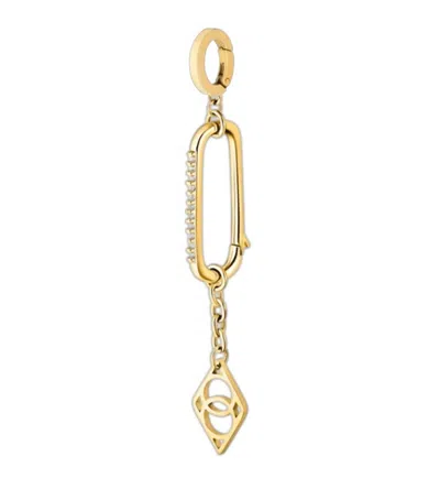 Dorne Women's Chain Emblem Memento Charm In Gold