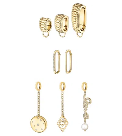 Dorne Women's Girl Love Set Of 7 Memento Charm In Gold