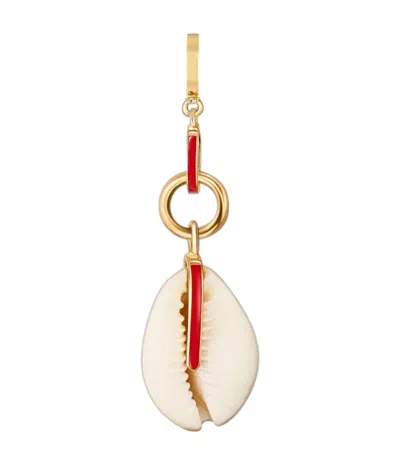 Dorne Women's Shell Memento Charm In Red In Multi