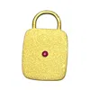 Dorota Lasak Women's Gold / Pink 22k Solid Gold Ruby Square Charm In Multi