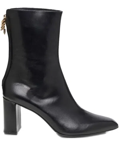 Dorothee Schumacher 70mm Block-heel Charm Ankle Boots In Black