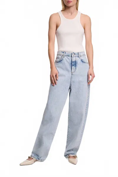 Dorothee Schumacher Add Some Love Pants In Stone Blue