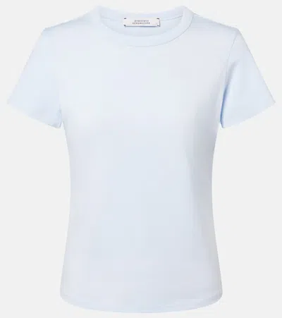 Dorothee Schumacher All Time Favorites Cotton-blend Jersey T-shirt In Blue