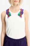 Dorothee Schumacher Tanktop Mit Perlenstickerei In Multi