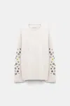 Dorothee Schumacher Alpaca-blend Pullover With Embroidery In White