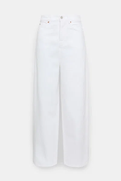 Dorothee Schumacher Baggy Jeans In White