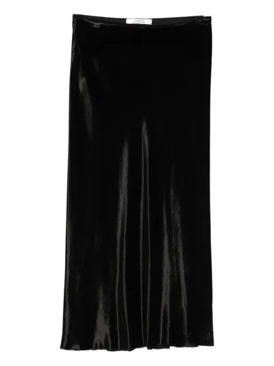 Dorothee Schumacher Bias-cut Midi Skirt In Black