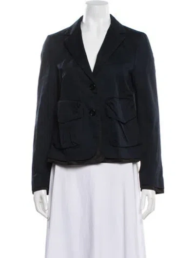 Pre-owned Dorothee Schumacher Blazer In Blue