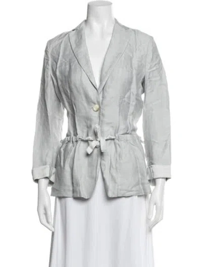 Pre-owned Dorothee Schumacher Blazer In Blue