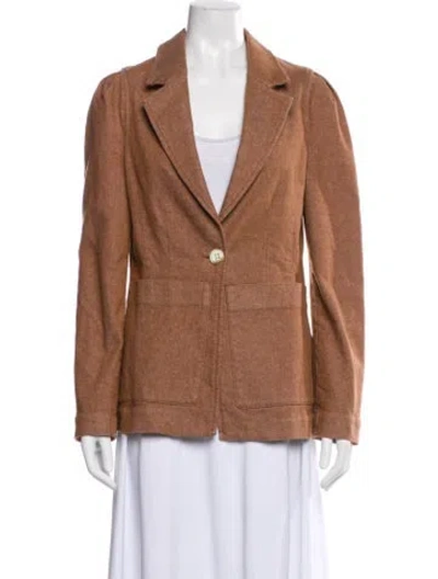 Pre-owned Dorothee Schumacher Blazer In Brown
