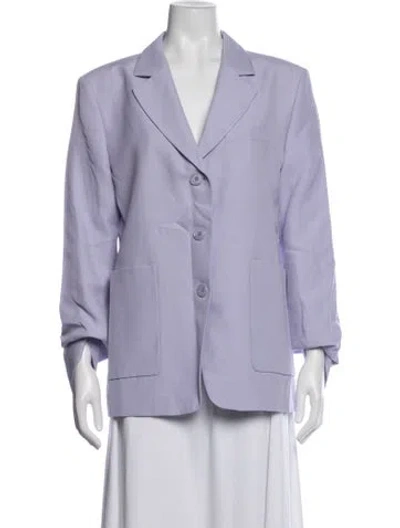 Pre-owned Dorothee Schumacher Blazer In Purple