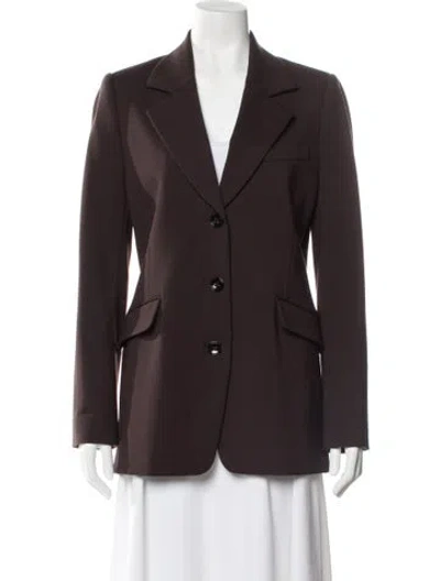 Pre-owned Dorothee Schumacher Blazer W/ Tags In Brown