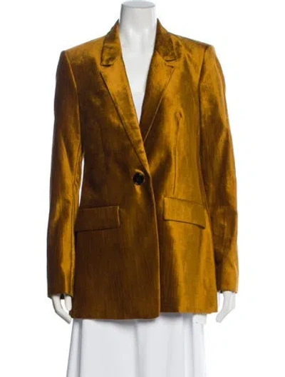 Pre-owned Dorothee Schumacher Blazer W/ Tags In Brown
