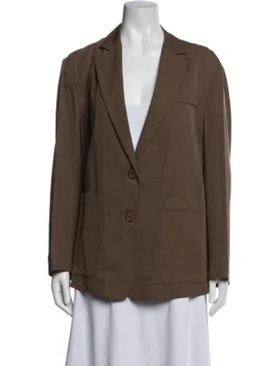 Pre-owned Dorothee Schumacher Blazer W/ Tags In Brown