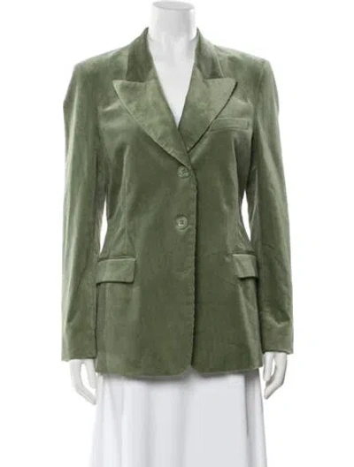 Pre-owned Dorothee Schumacher Blazer W/ Tags In Green