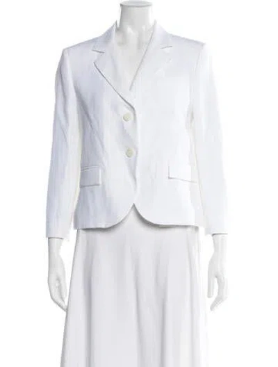 Pre-owned Dorothee Schumacher Blazer In White
