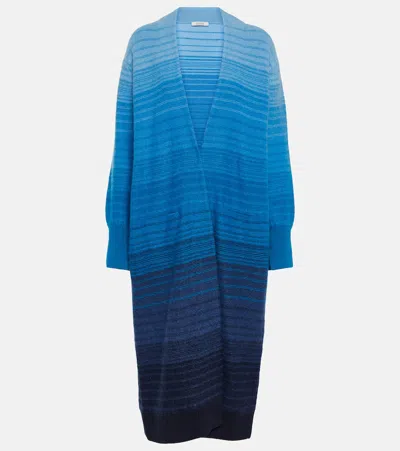 Dorothee Schumacher Blue Degrade Ombré Cardigan