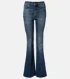 Dorothee Schumacher Blue Jeans Baby Flared Jeans In Blue