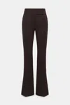 Dorothee Schumacher Bootcut Pants In Punto Milano In Brown