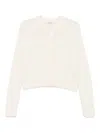 Dorothee Schumacher Button-front Cashmere Cardigan In White