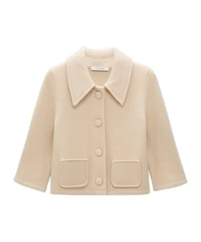 DOROTHEE SCHUMACHER BUTTON-UP CROPPED JACKET