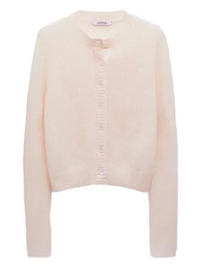 Dorothee Schumacher Buttoned Knitted Cardigan In Neutral