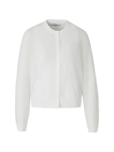 Dorothee Schumacher Button-fastening Cardigan In White