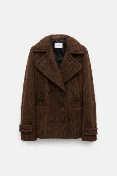 Dorothee Schumacher Caban Jacket In Brown