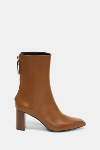Dorothee Schumacher Calf Leather Ankle Boots In Brown