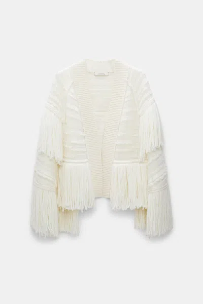 Dorothee Schumacher Cape-style Fringed Cardigan