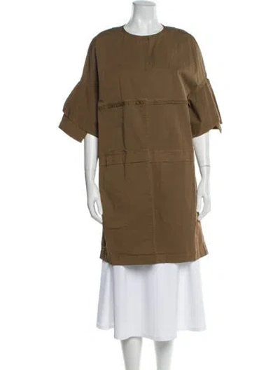 Pre-owned Dorothee Schumacher Cape W/ Tags In Neutral