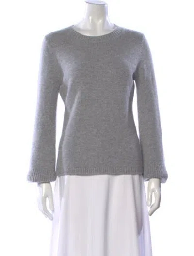 Pre-owned Dorothee Schumacher Cashmere Crew Neck Sweater In Blue
