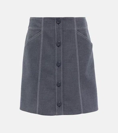 Dorothee Schumacher Casual Attraction Skirt In Grey